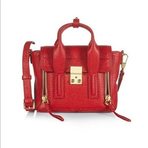 Phillip Lim 3.1 Mini Pashli Satchel Bag in Crimson — Great Condition